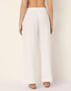 Cotton / Linen - Full-long trousers