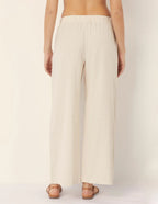 Cotton / Linen - Full-long trousers