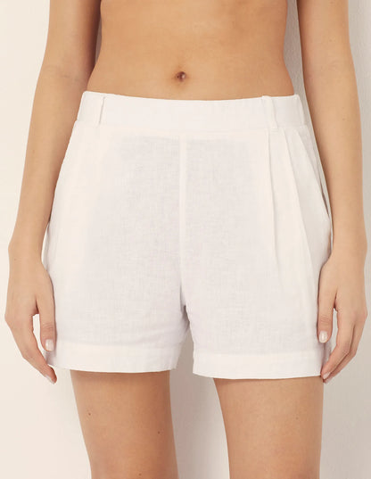 Cotton / Linen - Šorts