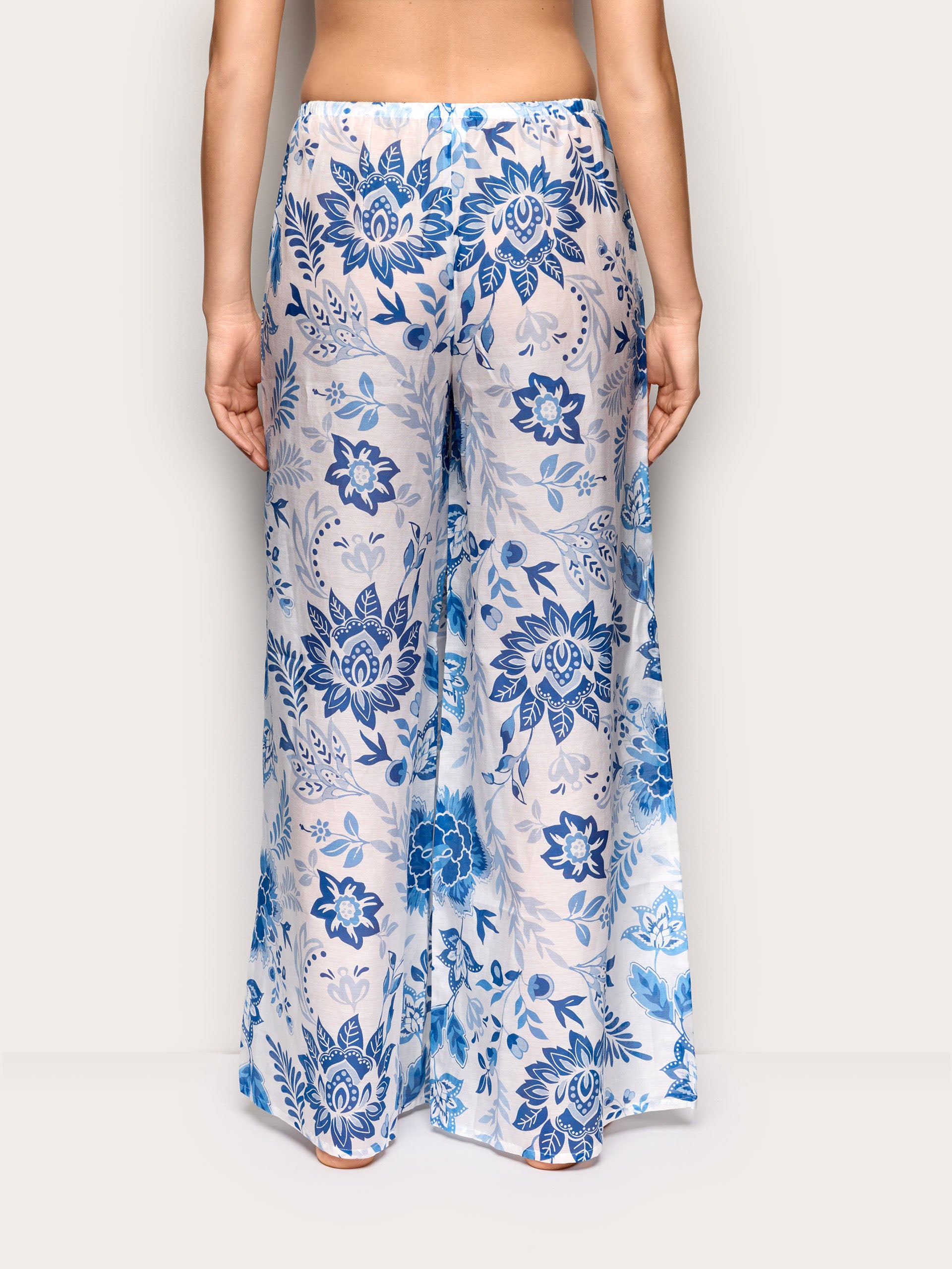 Greta Silk Blend - Full-long trousers