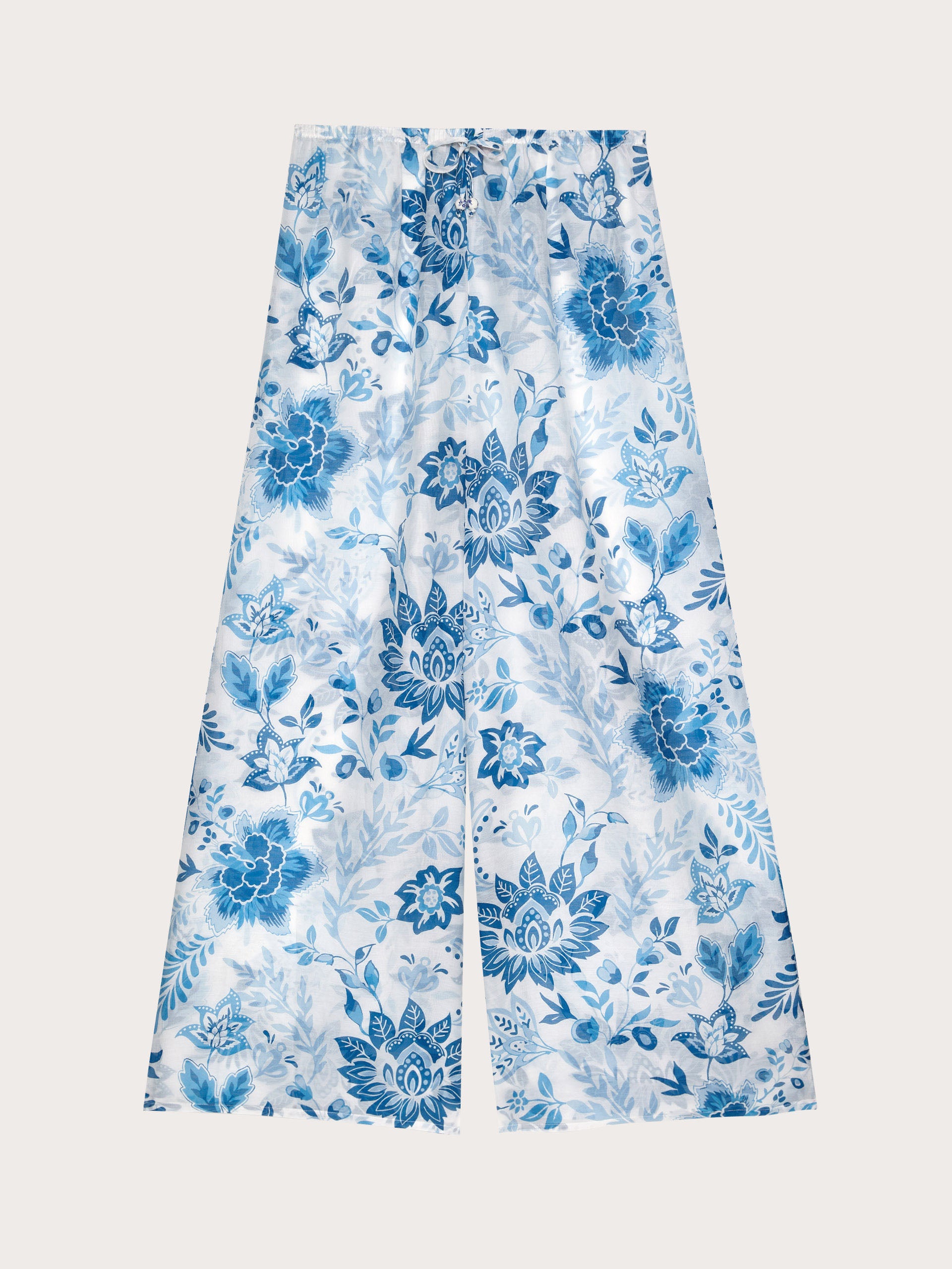 Greta Silk Blend - Full-long trousers
