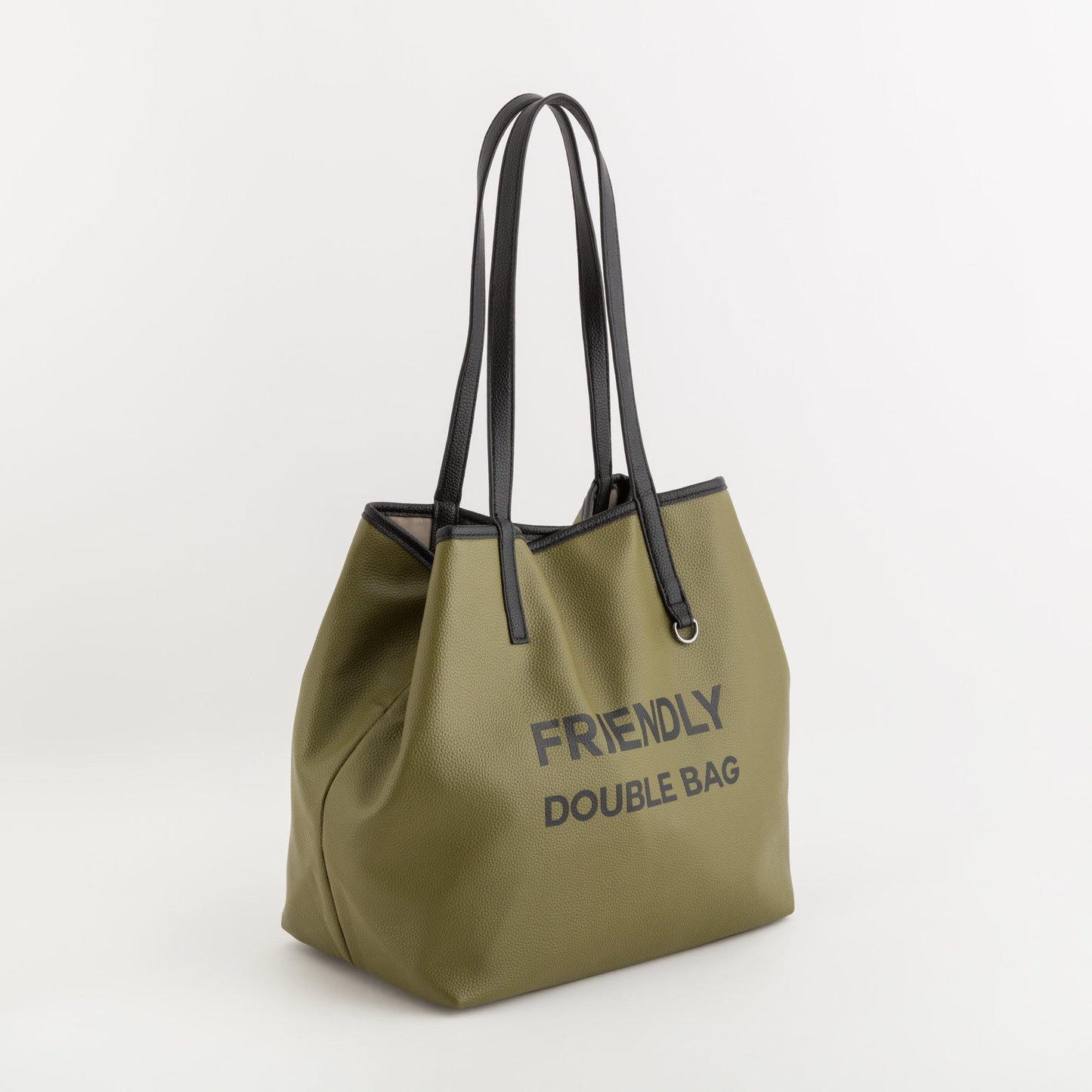 Reversible shopping bag   -  Friendly double bag