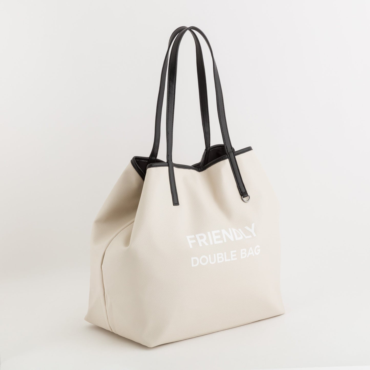 Reversible shopping bag   -  Friendly double bag