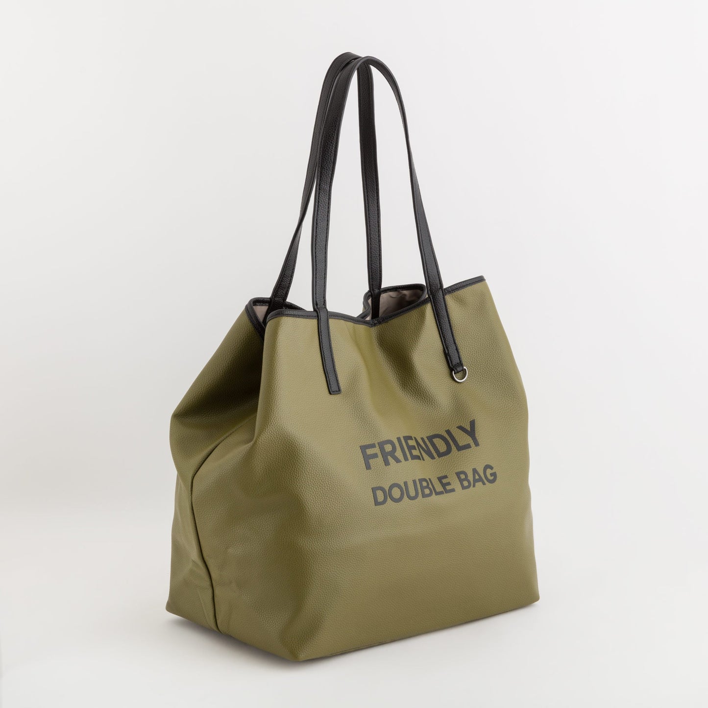 Reversible shopping bag   -  Friendly double bag