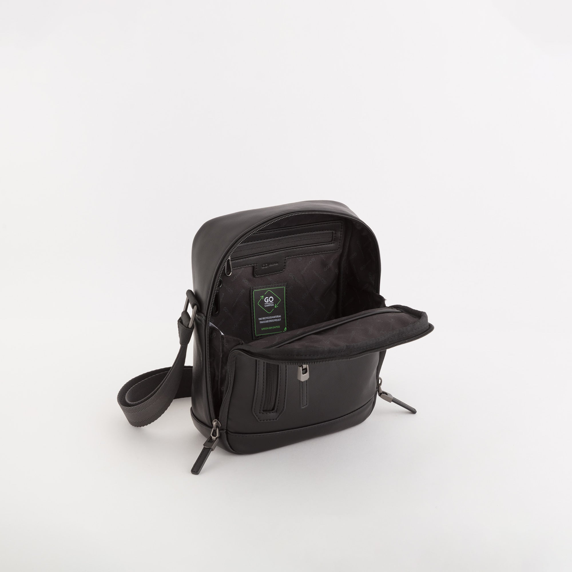 Carpisa Crna Gora – Brief pro - Men's Shoulder Bag – Black – BSD33104446 – Image 2