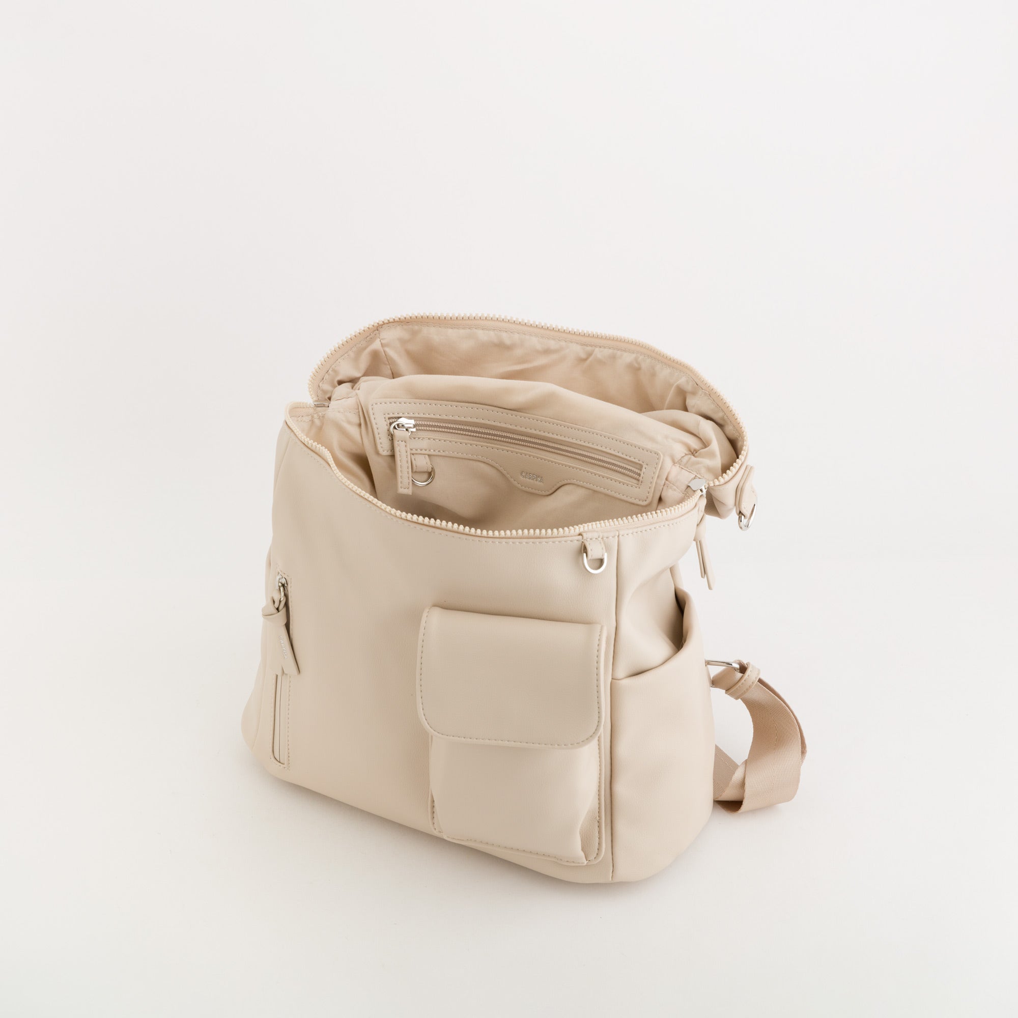 Carpisa Crna Gora – Dana v2 - Women's Backpack/Shoulder Bag – Cream – BSD47902546 – Image 3