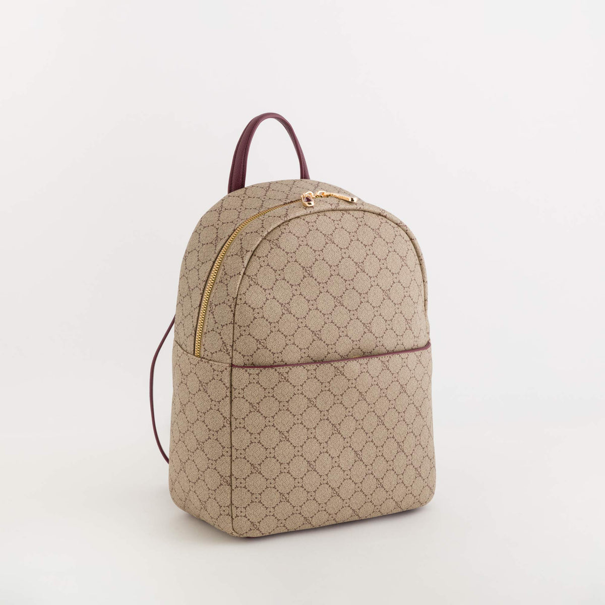 Carpisa Crna Gora – Diana fall - Women's Backpack – Taupe/Wine – BSD55203546 – Image 1