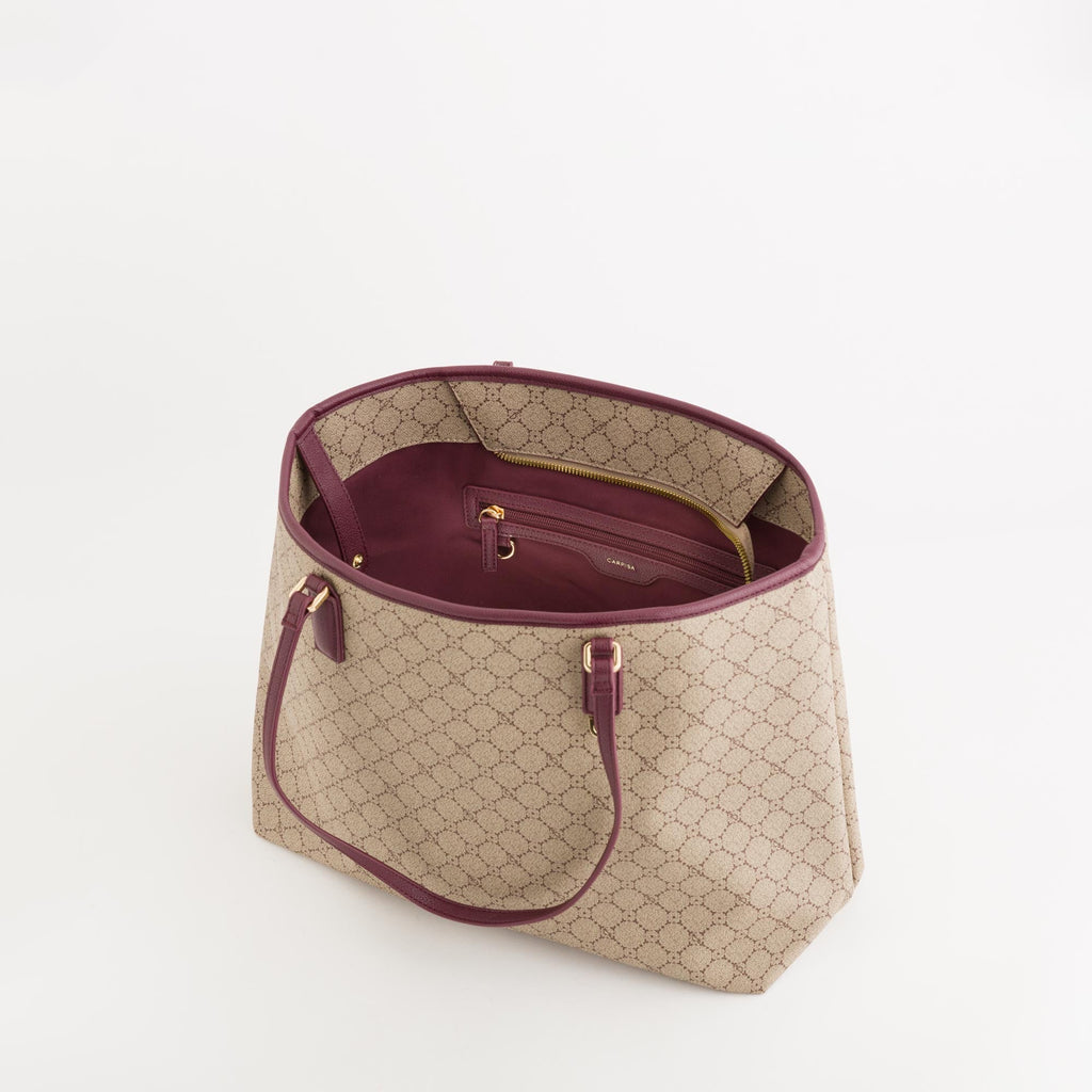Carpisa Crna Gora – Diana Fall - Women's Shopping – Taupe/Wine – BSD55205546 – Image 3