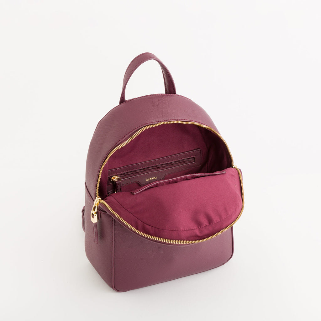 Carpisa Crna Gora – Winona fall - Women's Backpack – Wine – BSD55703546 – Image 3