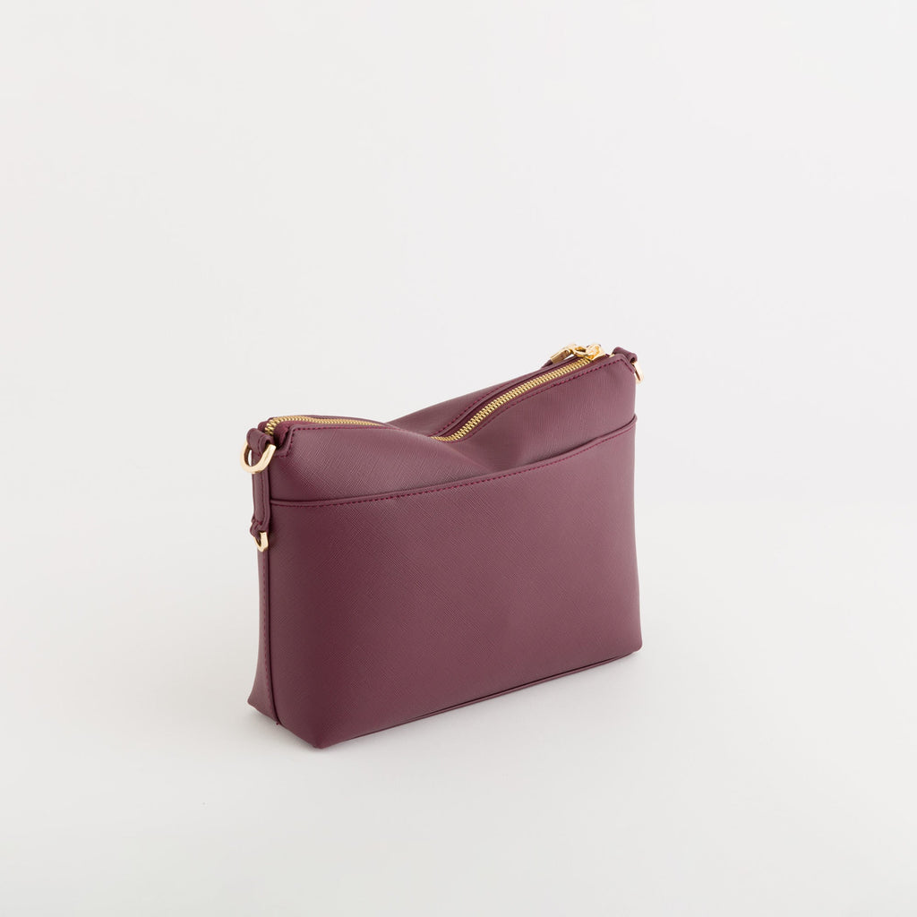 Carpisa Crna Gora – Winona fall - Women's Shoulder Bag – Wine – BSD55707546 – Image 2