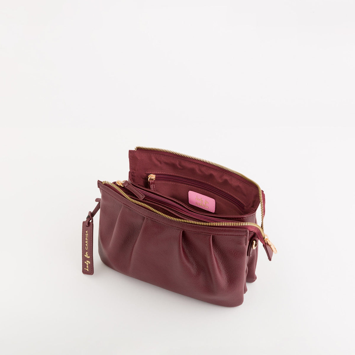 Carpisa Crna Gora – Berry - Women's Shoulder Bag – BSD58505546 – Image 4