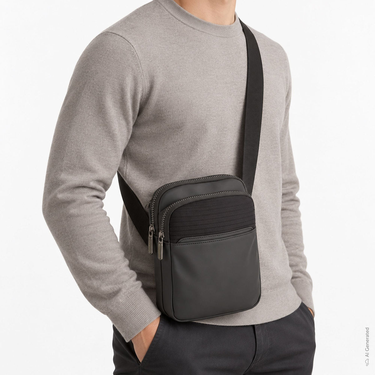 Carpisa Crna Gora – Mariot go - Men's Shoulder Bag – BSD65403546 – Image 4