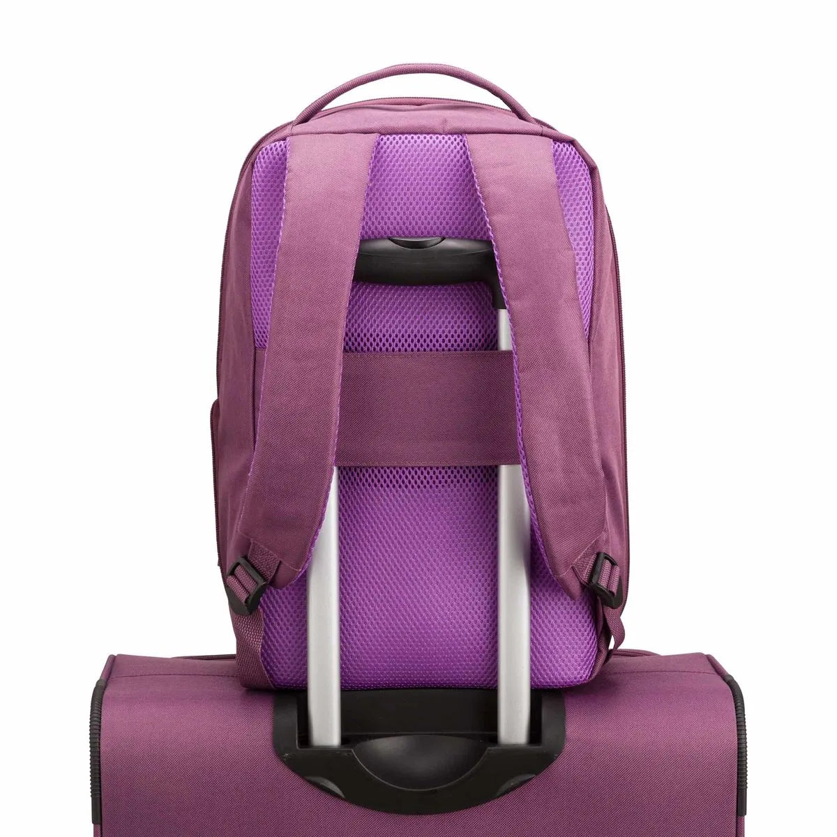 Split colors suitcase  -  Unisex