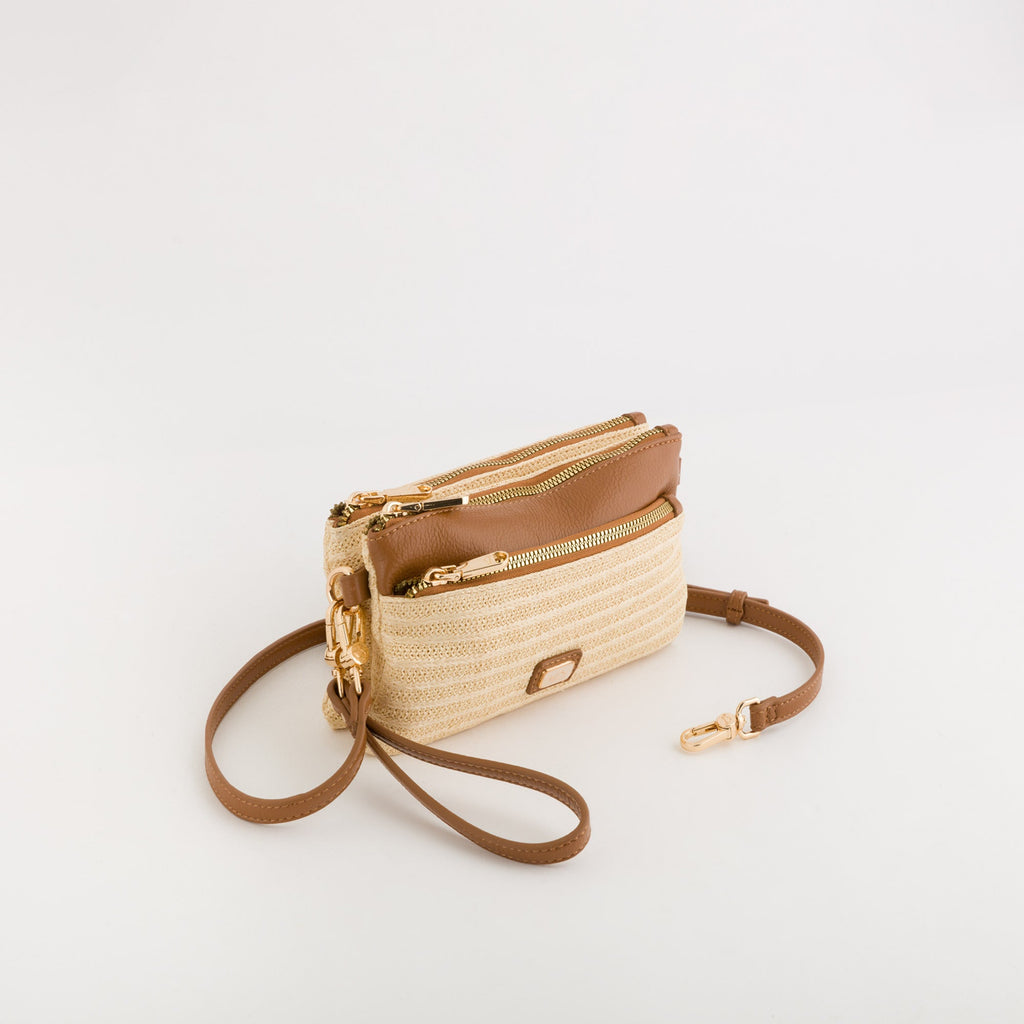 Carpisa Crna Gora – Michelle - Women's Shoulder Bag – Natural/Tan – BTD23204446 – Image 1
