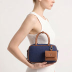 Carpisa Crna Gora – Marian v2 - Women's Briefcase – Blue Denim/Multicolour – BTD41202446 – Image 3