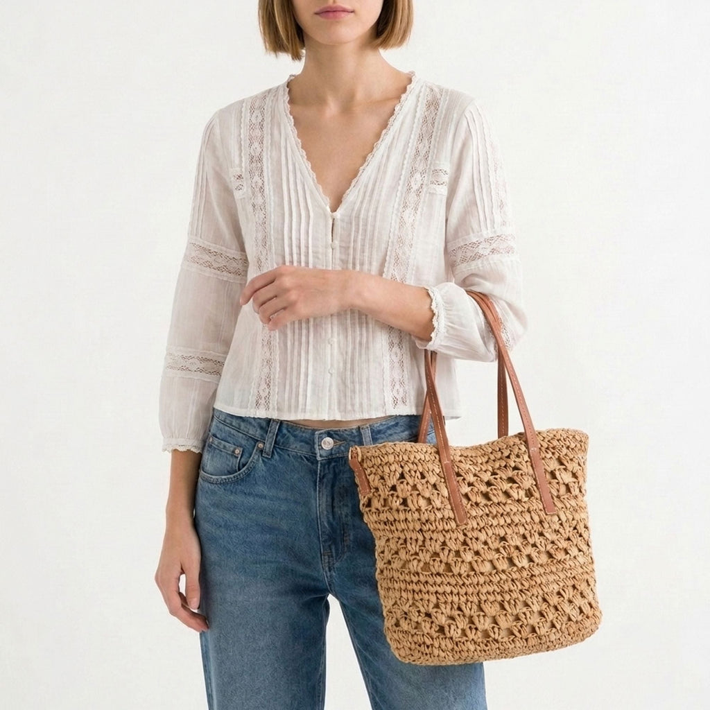 Carpisa Crna Gora – Chobe - Women's Handbag – Natural/Tan – BTD41401446 – Image 3