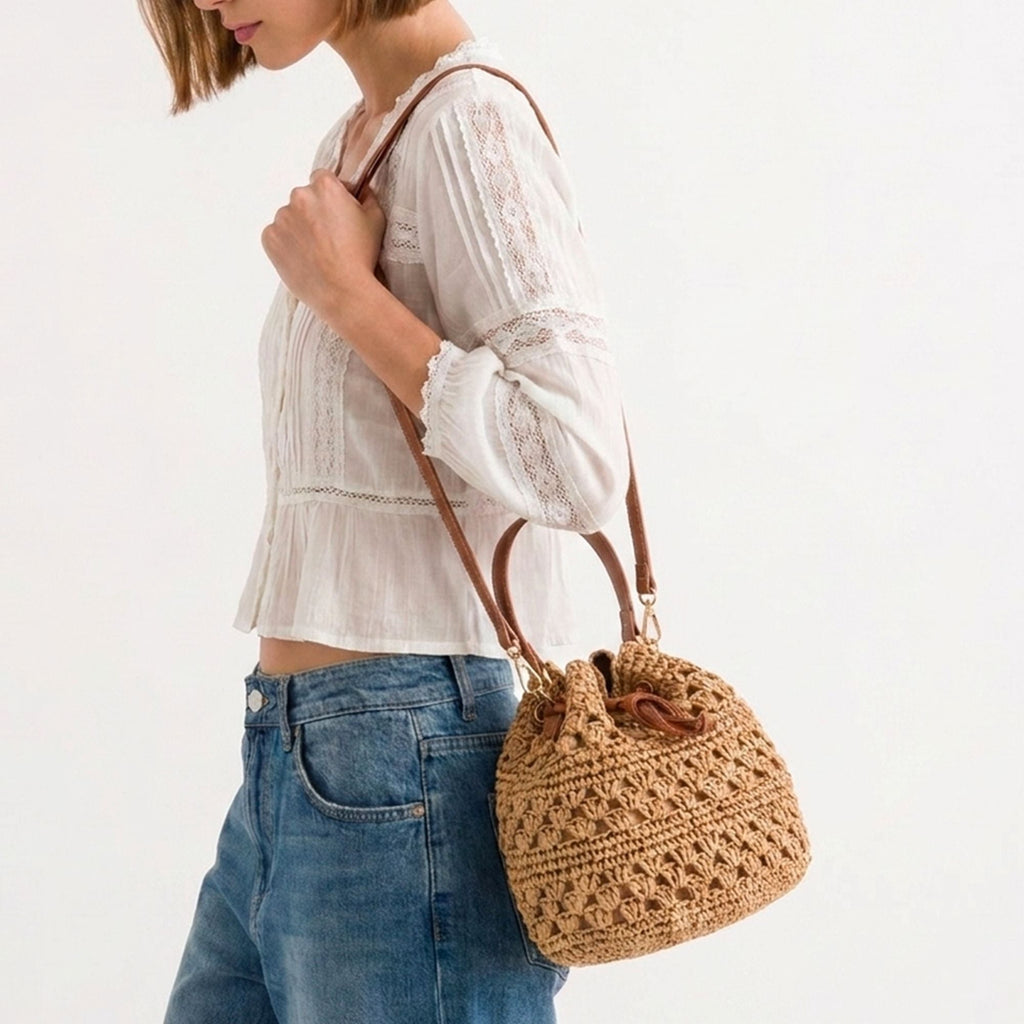 Carpisa Crna Gora – Chobe - Women's Bucket – Natural/Tan – BTD41402446 – Image 3