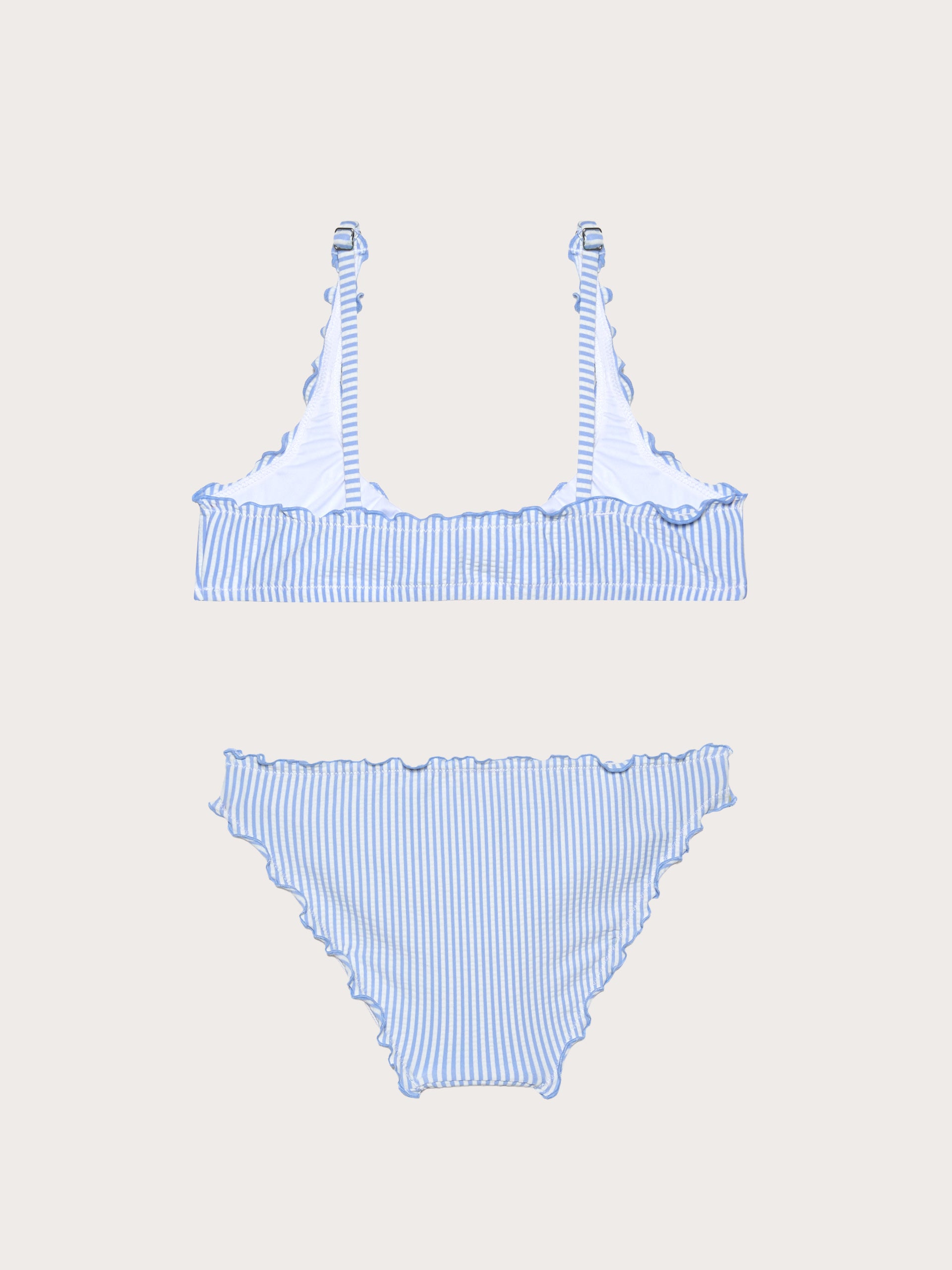 Seersucker - Brassiere bikini+briefs
