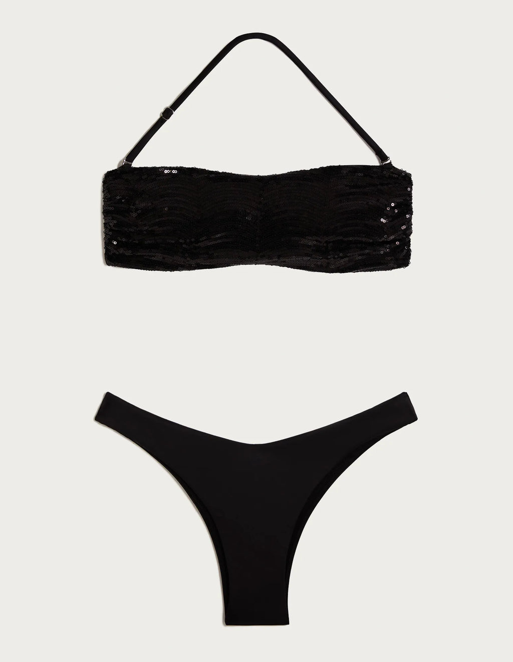 Grace - Bandeau bikini + Brazilke gaćice