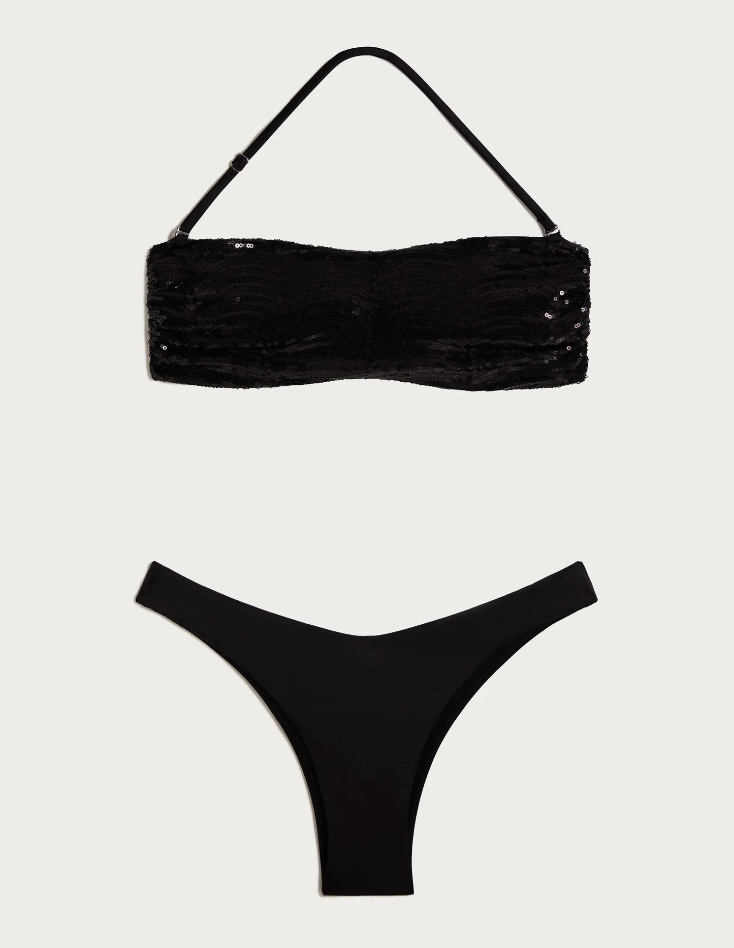 Bandeau bikini+brazilian bottom - Grace