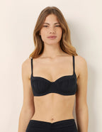Drapery - Padded balconette bikini bra