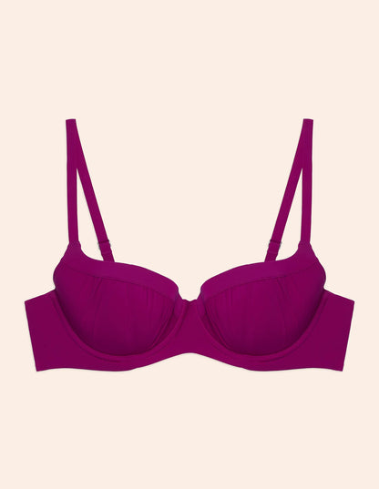 Drapery - Padded balconette bk bra