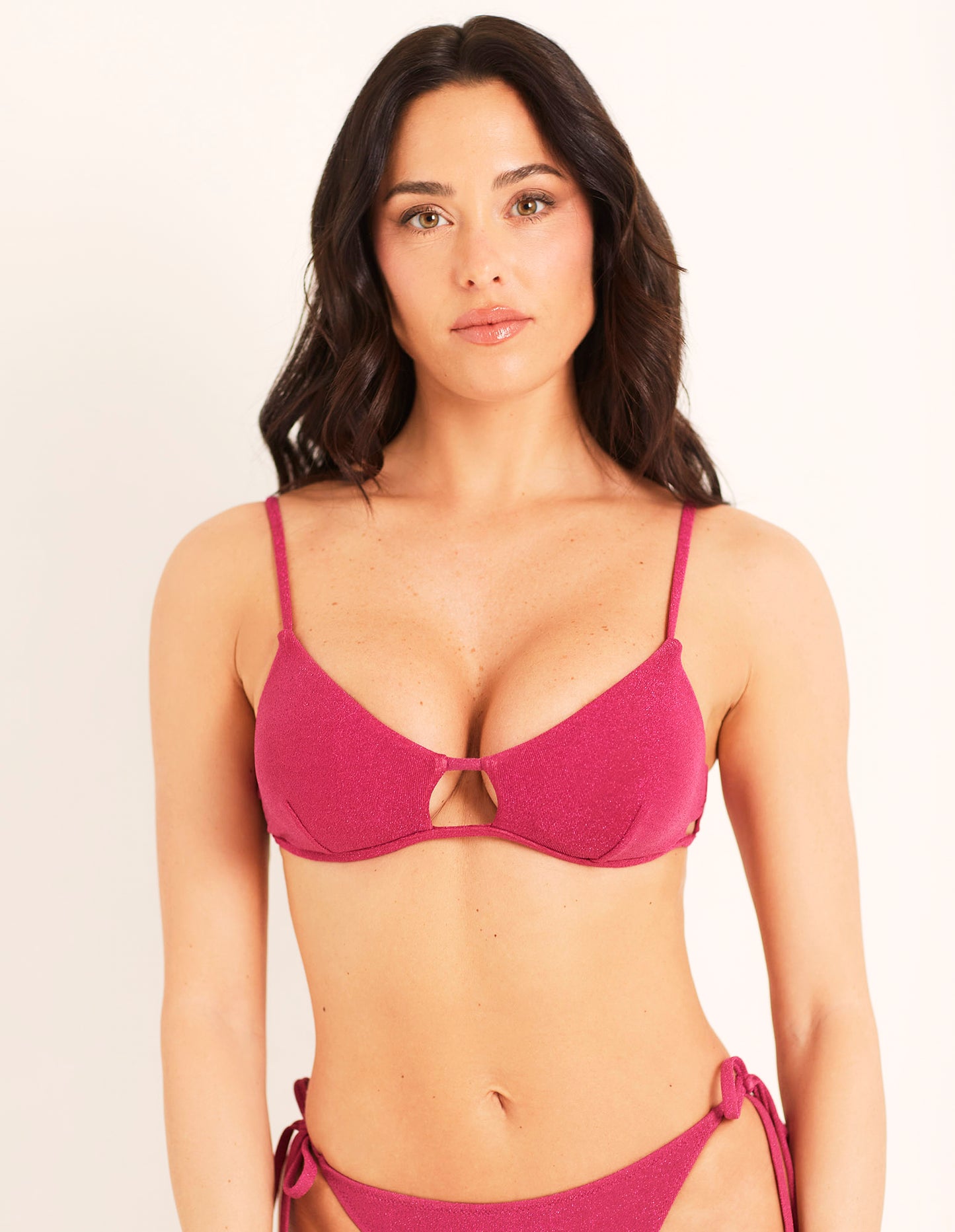 Padded bralette bikini bra - Bright