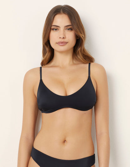 Essentials - Postavljeni bralet bikini grudnjak