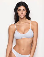 Textured - Padded bralette bikini bra