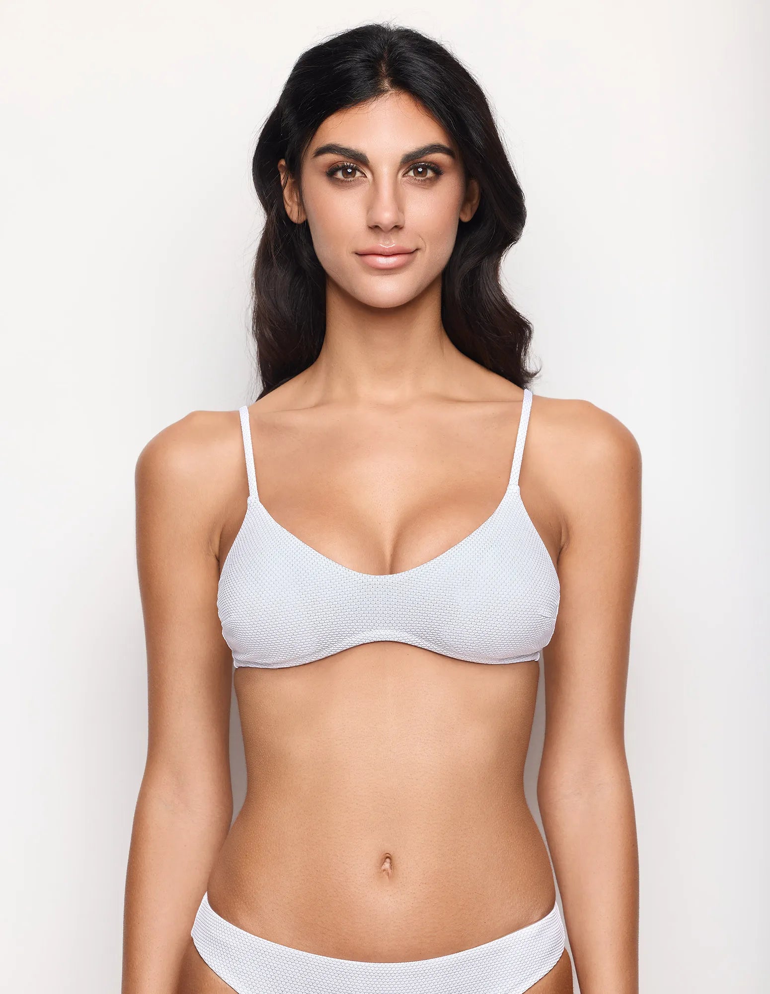 Textured - Postavljeni bralet bikini grudnjak