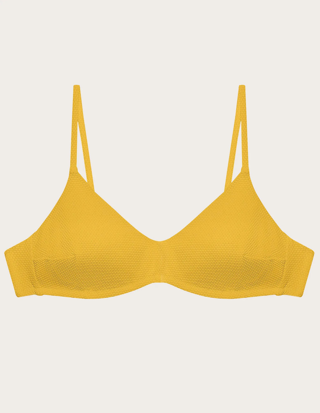 Textured - Postavljeni bralet bikini grudnjak