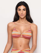 Stripes - Postavljeni bralet bikini grudnjak