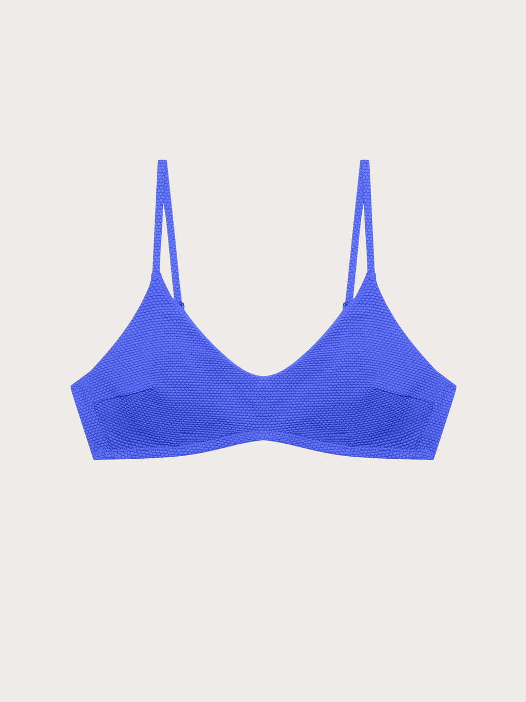 Textured - Padded bralette bikini br