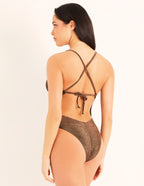 Bright - One-piece swimsuit w/removable cups