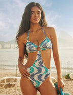 Rio to Milan - One-Piece swimsuit with removable cups