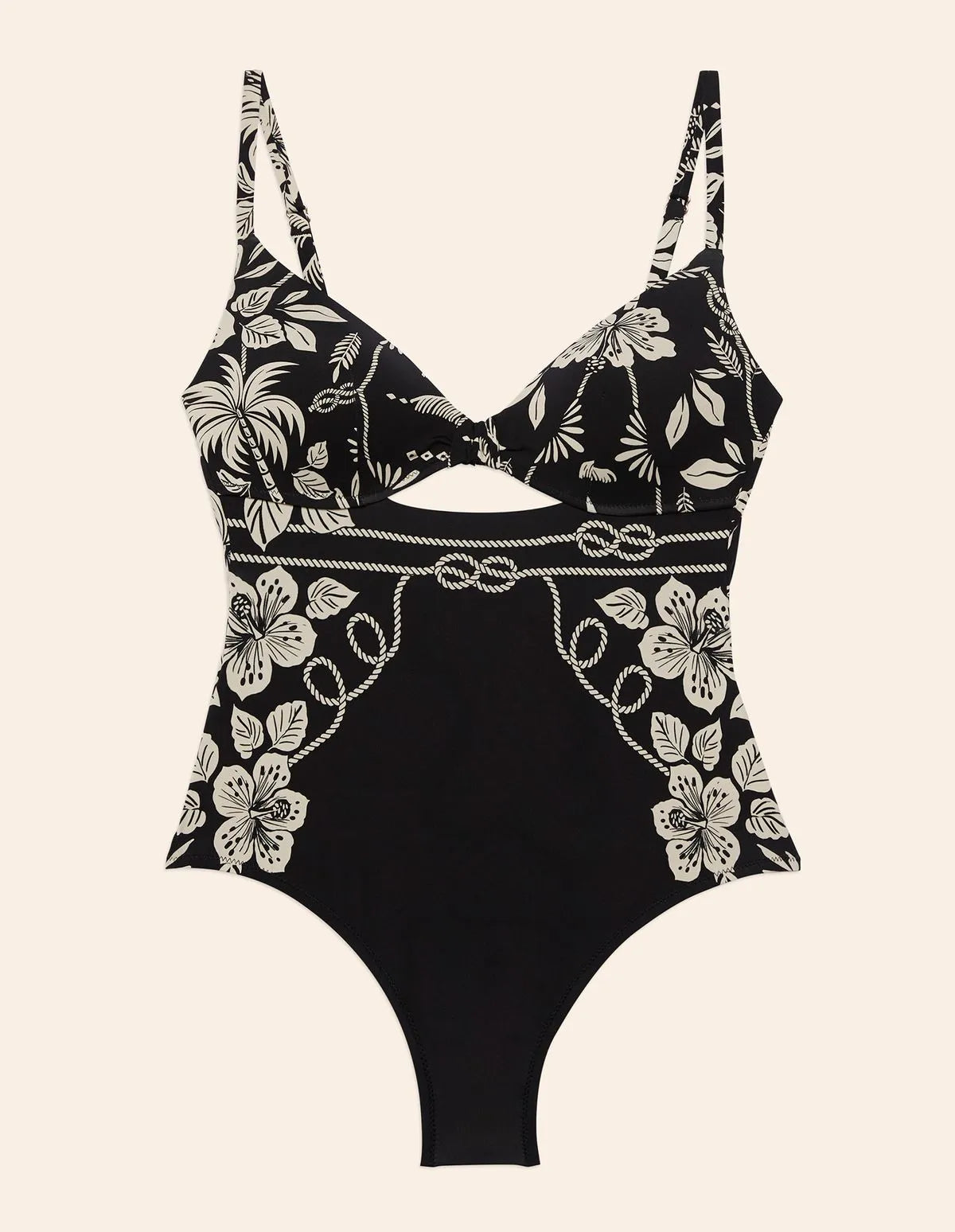 Malibu - Padded one-piece swimsuit