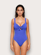 Textured - Shaping padded one-piece
