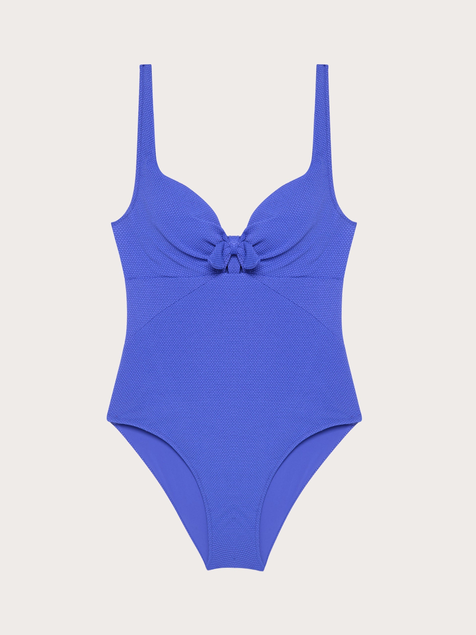 Textured - Shaping padded one-piece
