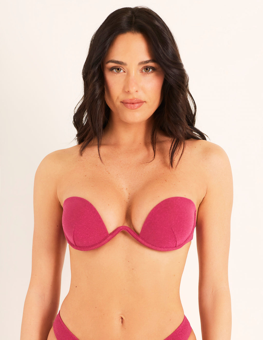 Bright - Postavljeni bandeau bikini grudnjak
