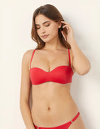 Essentials - Padded bandeau bikini bra