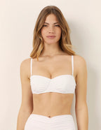 Drapery - Padded bandeau bikini bra