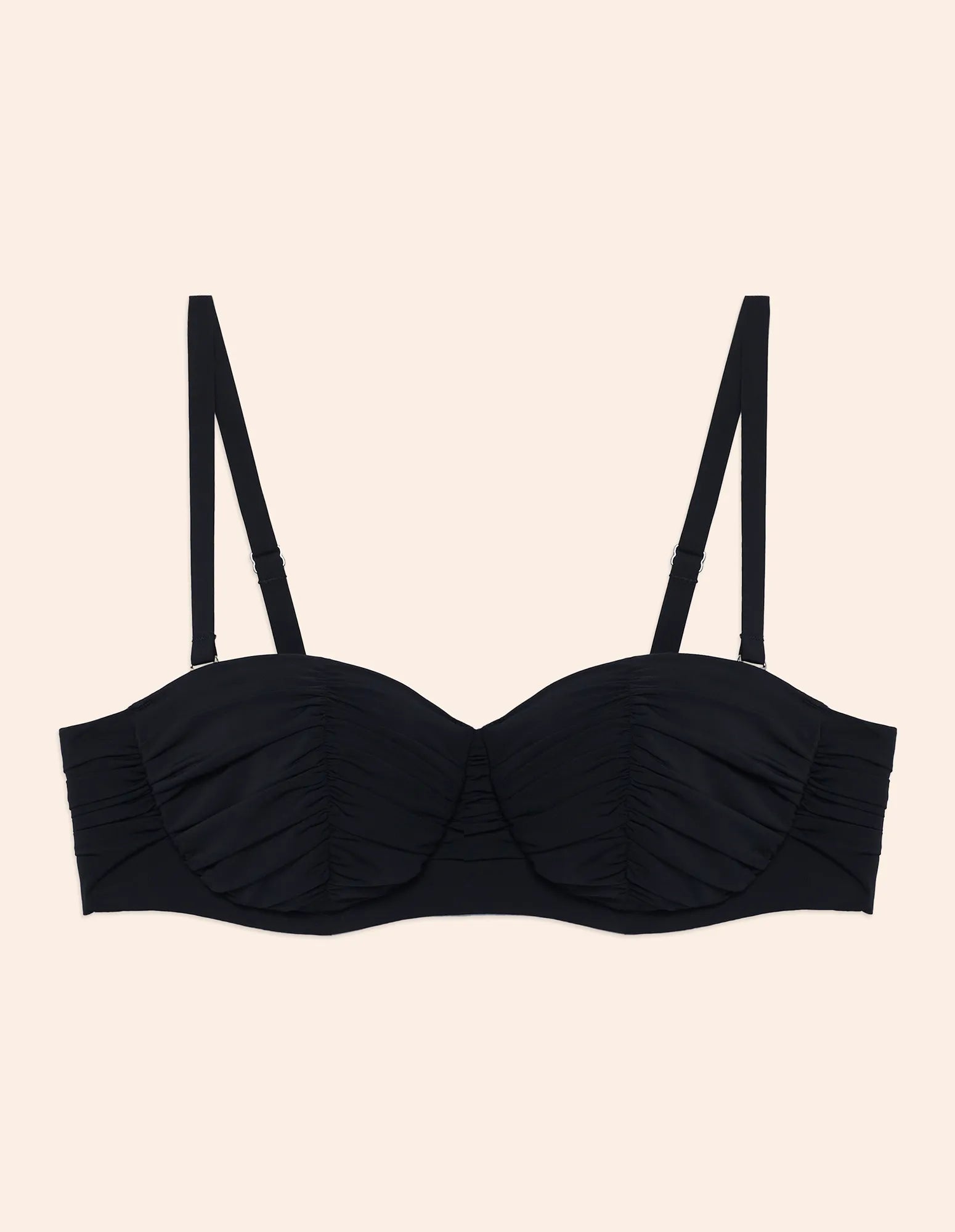 Drapery - Postavljeni trouglasti bikini grudnja