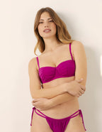 Drapery - Padded bandeau bikini bra