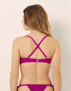 Drapery - Padded bandeau bikini bra