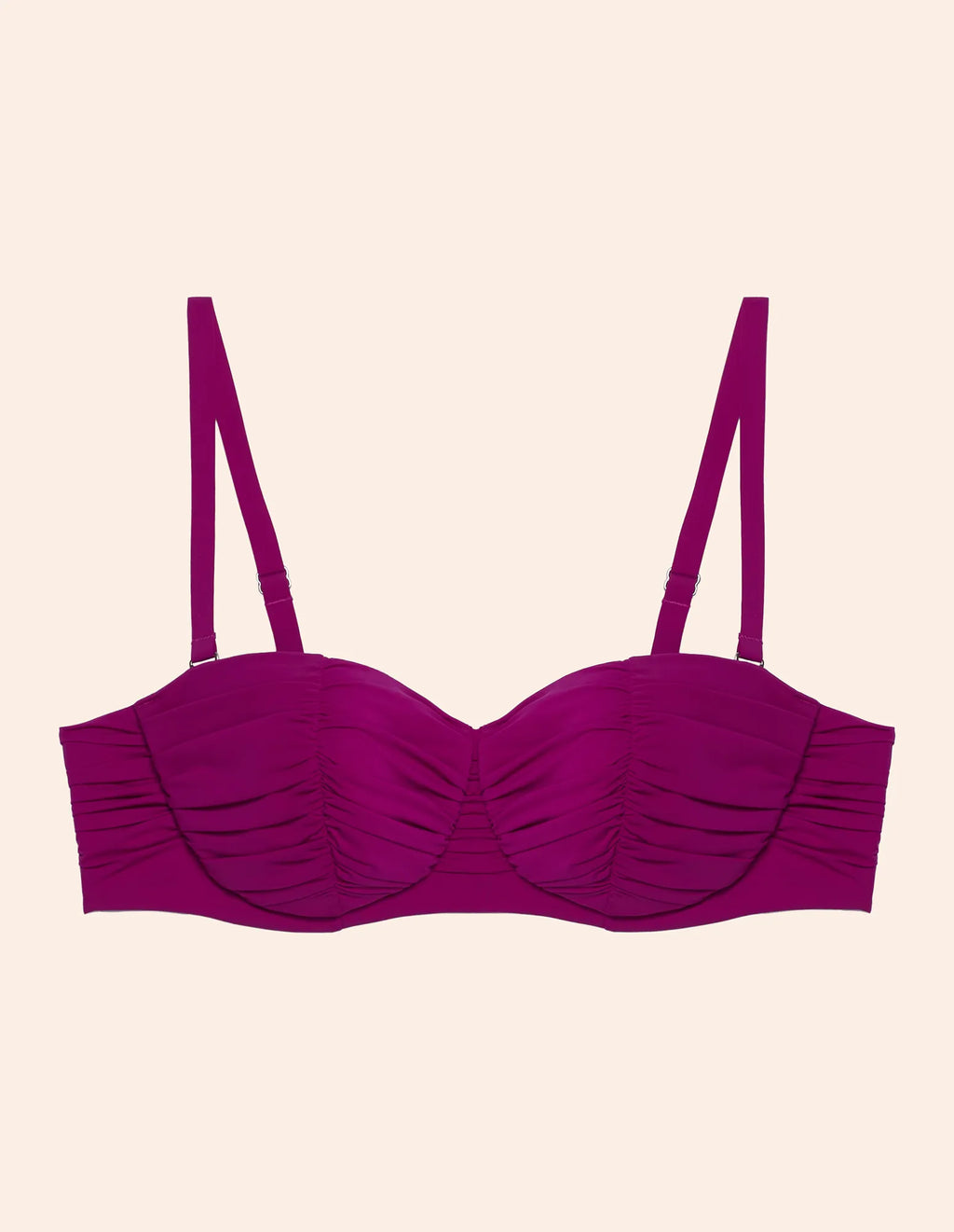 Drapery - Postavljeni trouglasti bikini grudnja