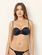 Essentials - Push-up bandeau bikni bra