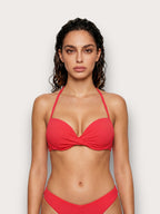 Textured - Push up bra w/graduated p