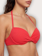 Textured - Push up bra w/graduated p