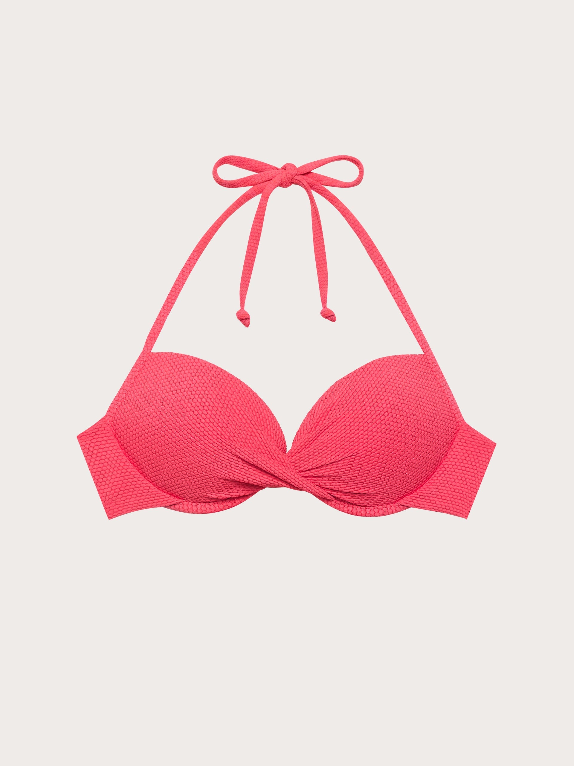 Textured - Push up bra w/graduated p