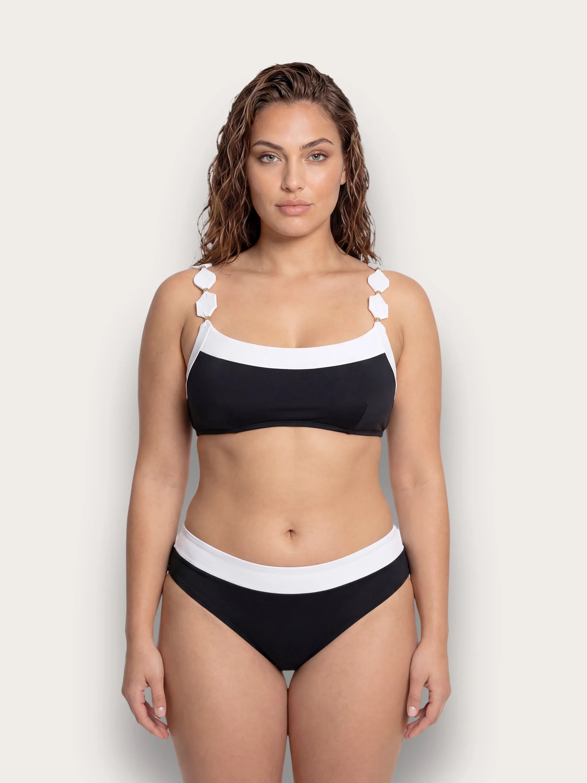 Sculpt Fashion - Ženski srednje dubok donji dio bikinija